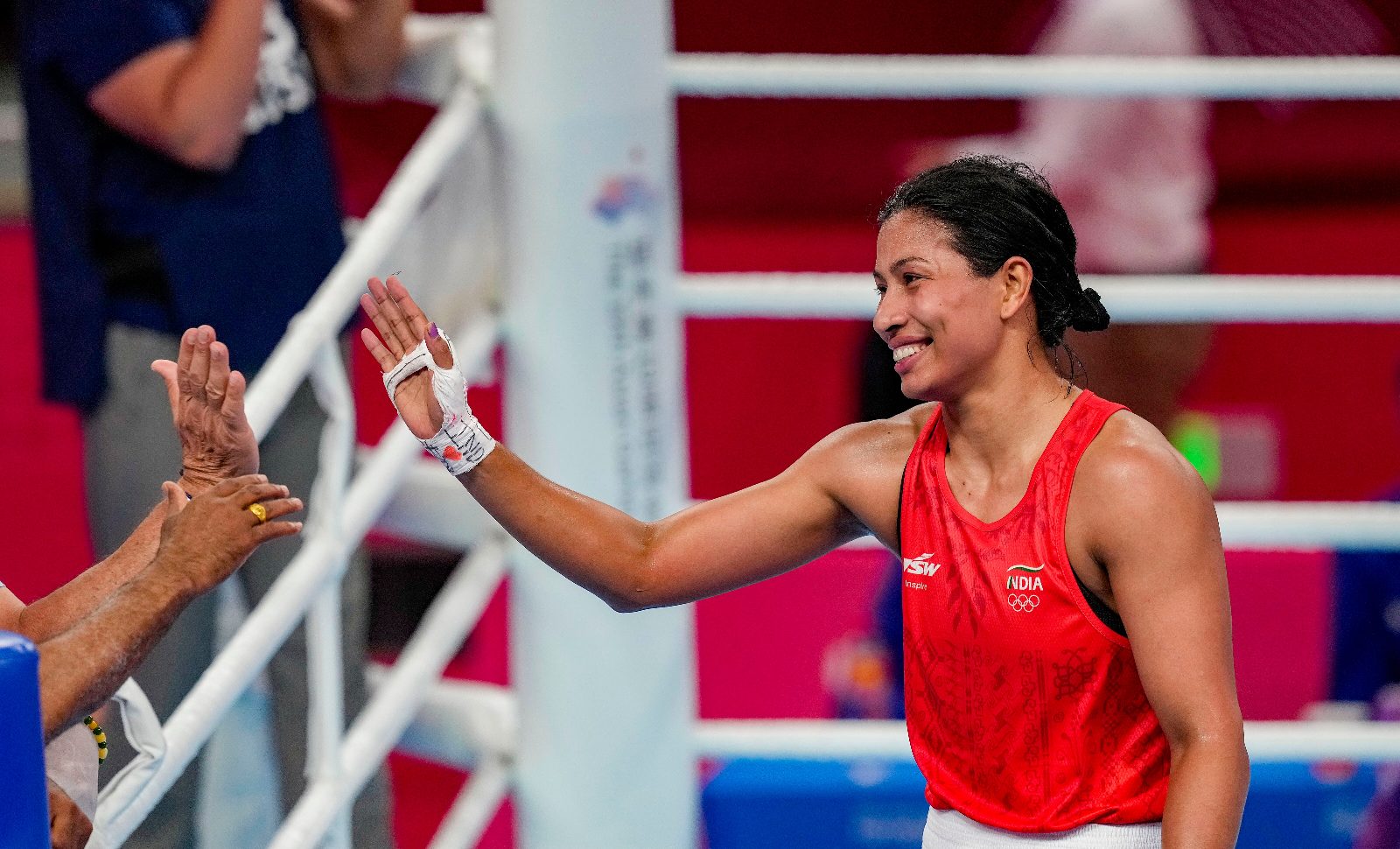 File photo of Indian boxer Lovlina Borgohain
